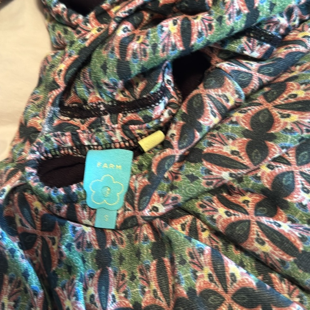 Farm Rio Lila Maxi Dress. Womens size Small - Picture 13 of 14